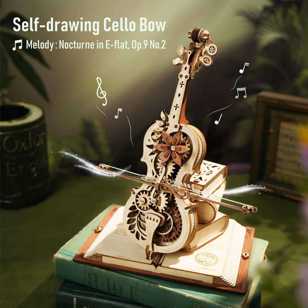 Magic Cello (3D Wooden Puzzle)